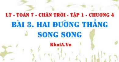 Hai đường thẳng song song: Tiên đề Euclid, Tính chất và Dấu hiệu nhận biết? Toán 7 bài 3 Chương 4 Chân trời Tập 1